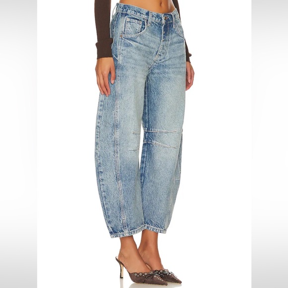 Free People Blue Women's Jeans - Picture 3 of 6